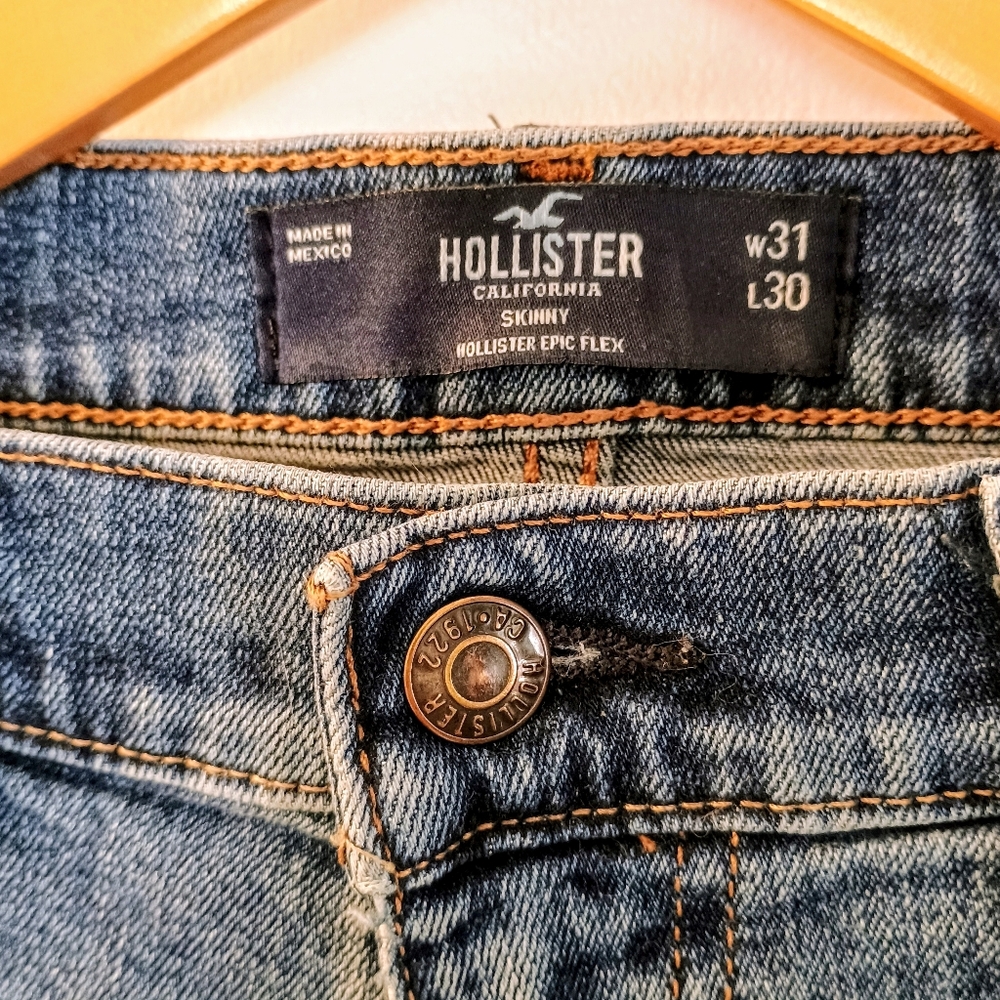 Hollister Men's Denim 31x30 - Picture 2 of 7